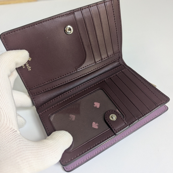 Kate Spade Purple Lilac Lavender Wallet - Picture 5 of 9